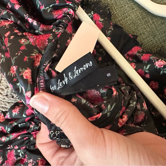 Victorias Secret x For Love & Lemons mini floral dress, never been worn! - Picture 3 of 6
